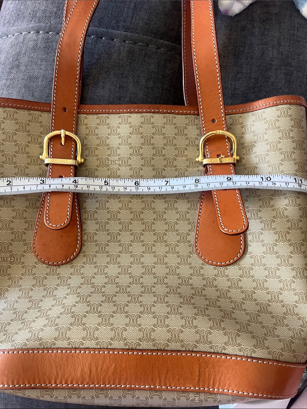 EUC Celine Macadam tote bag - Picture 10 of 12